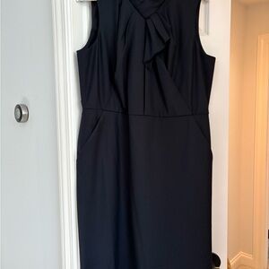 MM Lafleur Dina Navy Midi Dress
